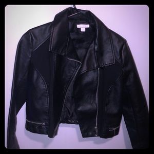 New York and company black and silver jacket